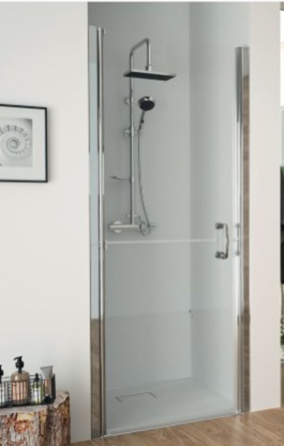  Parois de douche avec porte battante réversible | Larenco Duo  - Parois de douche avec porte battante