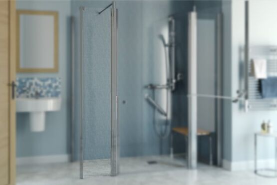  Parois de douche pour pose en niche | Larenco Duo Care - AKW MEDICARE