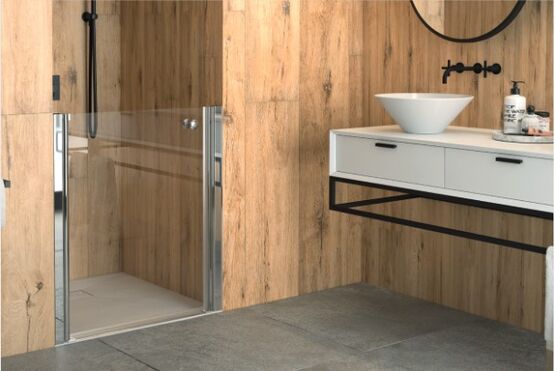 Parois de douche pour pose en niche | Larenco Duo Care - produit présenté par AKW MEDICARE