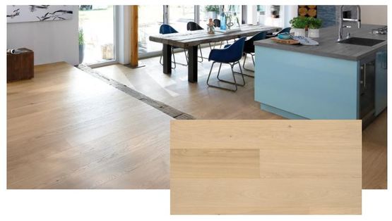 Parquet bois à traitement par vernis protecteur invisible | Villapark B'Protect - Parquets contrecollés en autre essence