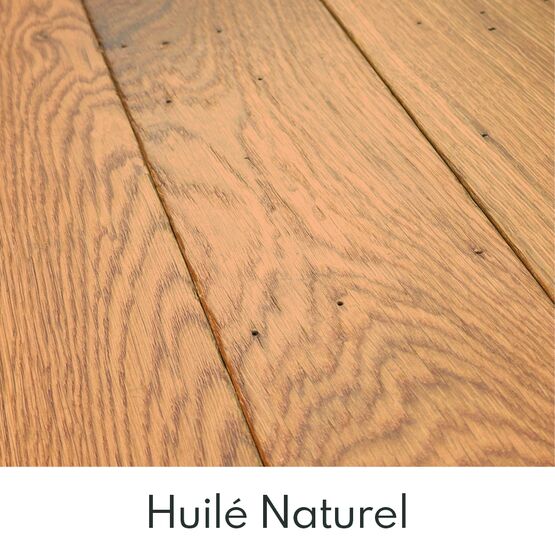 Parquet chêne robuste démontable et réemployable à partir de bois d'arbres dépérissants |  - produit présenté par DESCHAUMES