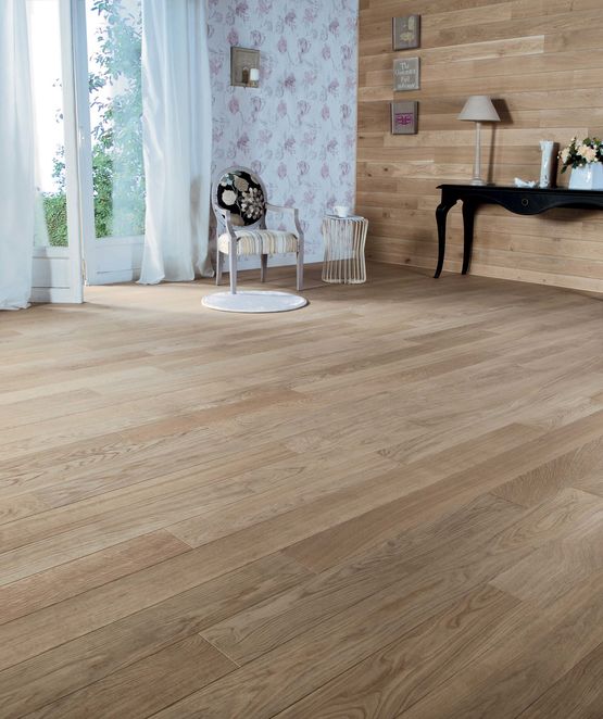 Parquet contrecollé en chêne bois flotté pour usage domestique ou commercial | DIVA 139 - PANAGET