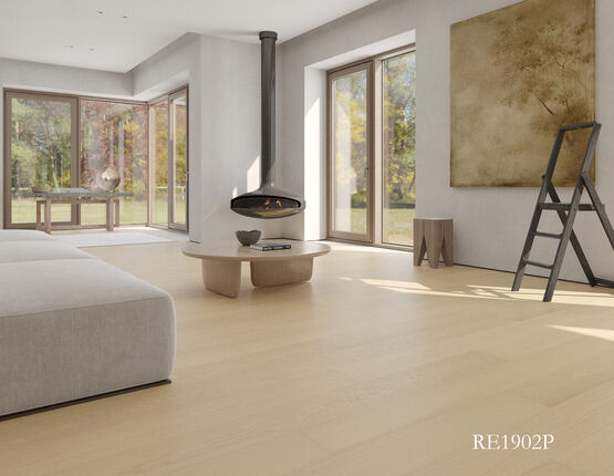 Parquet semi-massif chêne vernis invisible mat | Genève 1902P