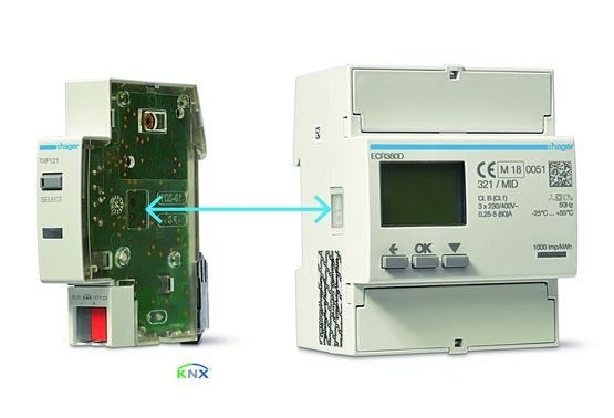 Passerelle de communication KNX pour compteurs d&#039;énergie électrique | Passerelle KNX TXF121