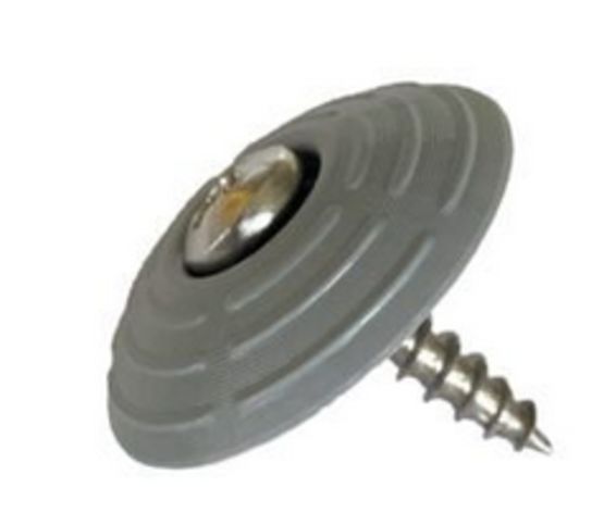  Pastille podotactile à visser colorée et métal | Waccess - Dalles podotactiles et autres accessoires PMR