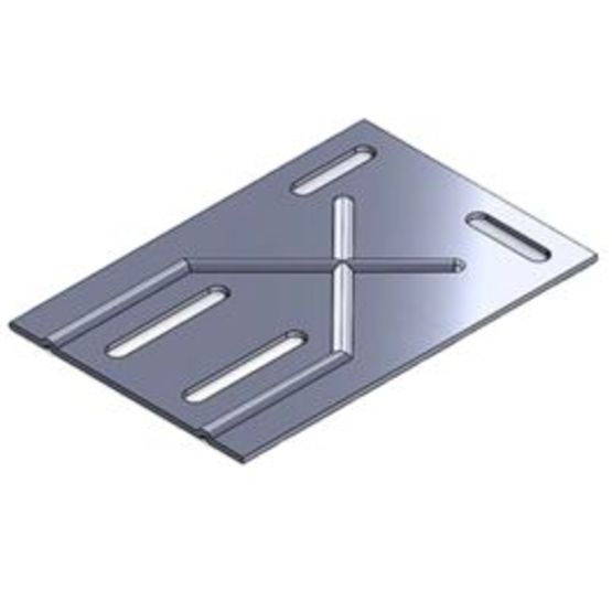 Pattes, cales et platines de fixation sur mesure en acier, Inox ou aluminium 