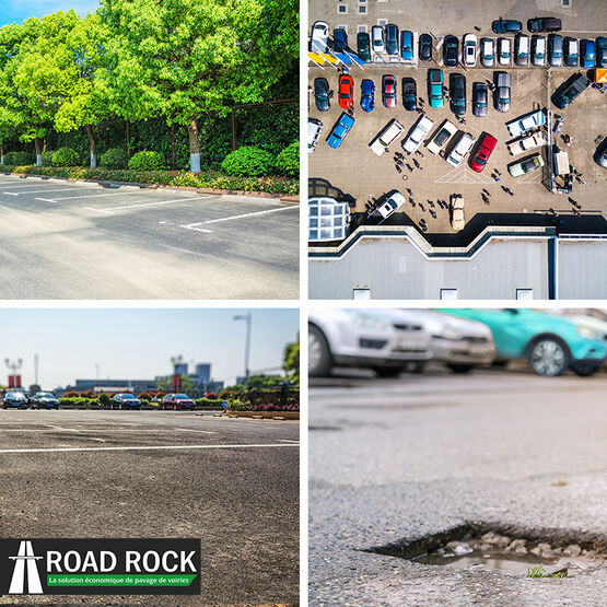  Pavage de parking – Solution économique et écologique - ROAD ROCK - BATI-FABLAB 
