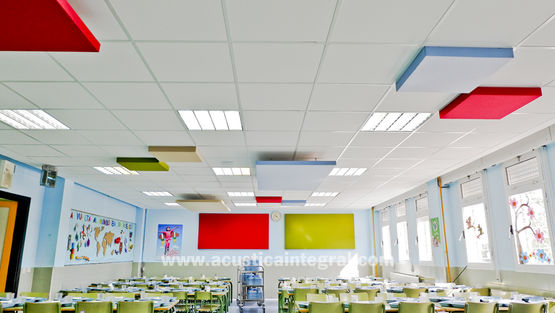 Pavés absorbants décoratifs pour faux plafonds standards | ACUSTIART-3D - produit présenté par ACUSTICA INTEGRAL