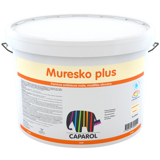 Peinture acrylique garnissante mate Muresko Plus