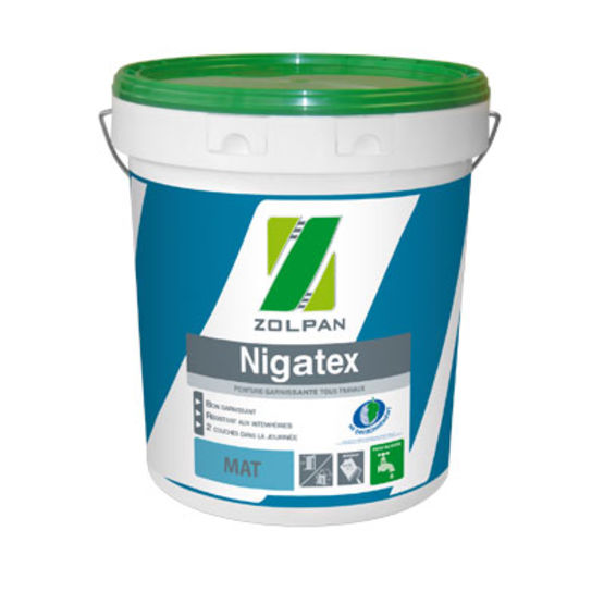 Peinture acrylique mate | Nigatex