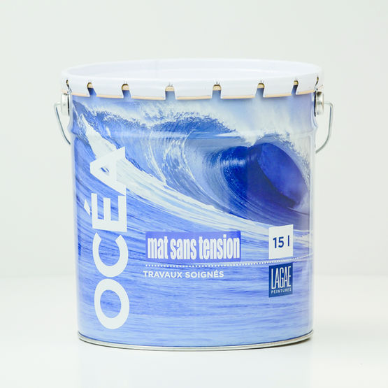 Peinture acrylique murale Mat minéral | OCEA MAT sans tension