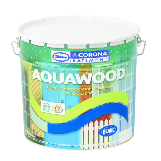 Peinture acrylique pour bois extérieurs | Aquawood
