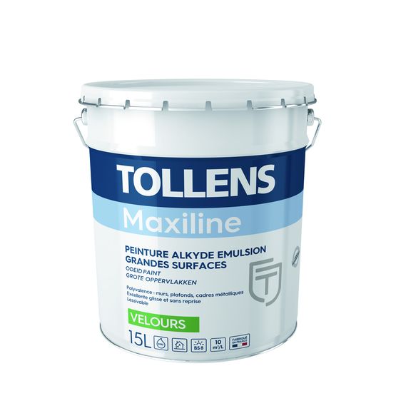  Peinture alkyde en 3 finitions pour grandes surfaces intérieures | Maxiline - TOLLENS