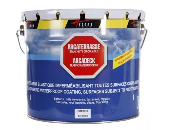 Peinture étanche pour terrasse, balcon et surface circulable ARCATERRASSE -1