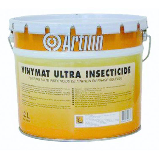 Peinture insecticide mate pour décoration intérieure | Vinymat Ultra Insecticide