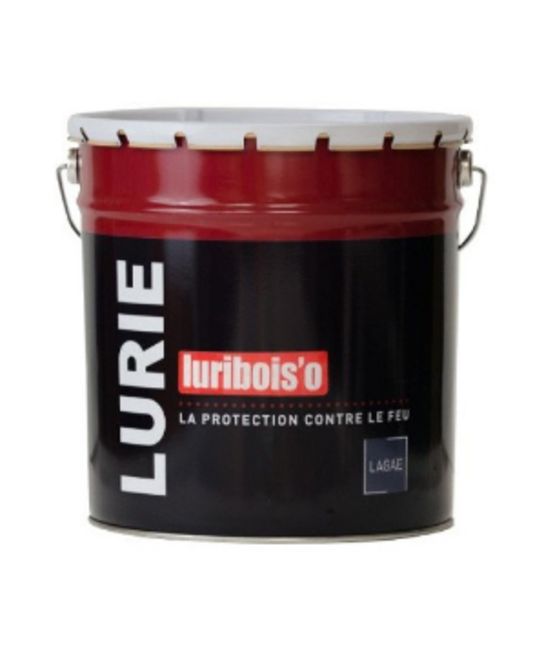 Peinture intumescente bois - Blanc - Lurie Luribois'O - NORMEQUIP