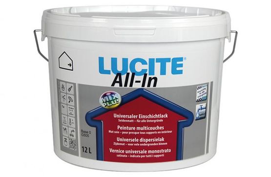  Peinture laque en phase aqueuse pour différents supports en intérieur | LUCITE ALL-IN - CD PEINTURES