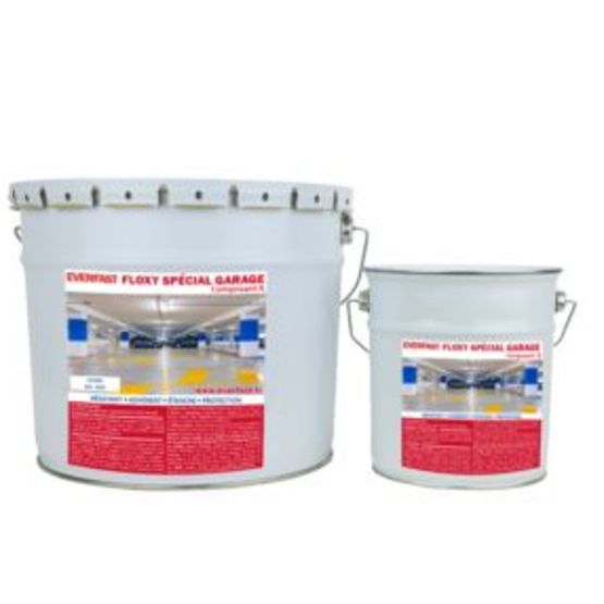 Peinture laque époxy bi-composant pour sols et murs des garages | EVERFAST FLOXY SPÉCIAL GARAGE