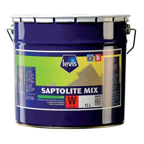 Peinture mate à la pliolite à haut extrait sec | Saptolite