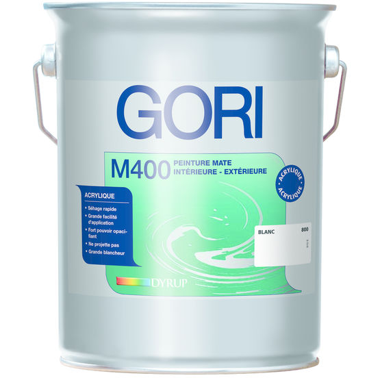 Peinture microporeuse et hydrofuge pour intérieur | M400