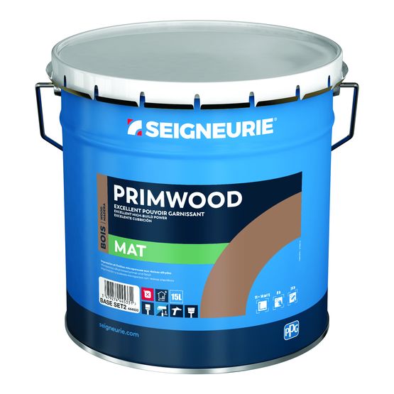  Peinture microporeuse mate pour boiseries intérieures et extérieures | Primwood Mat - SEIGNEURIE