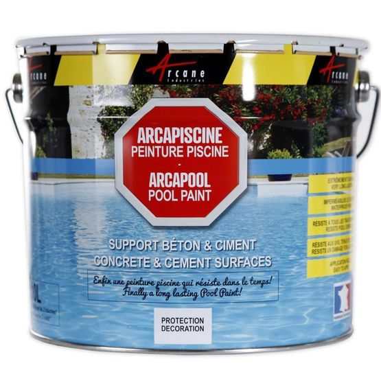 Peinture pour la rénovation de piscines et bassins | ARCAPISCINE