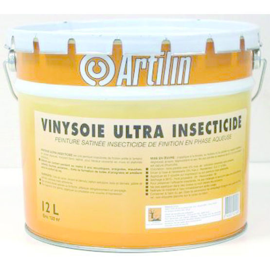 Peinture satinée insecticide pour intérieur | Vinysoie Ultra Insecticide