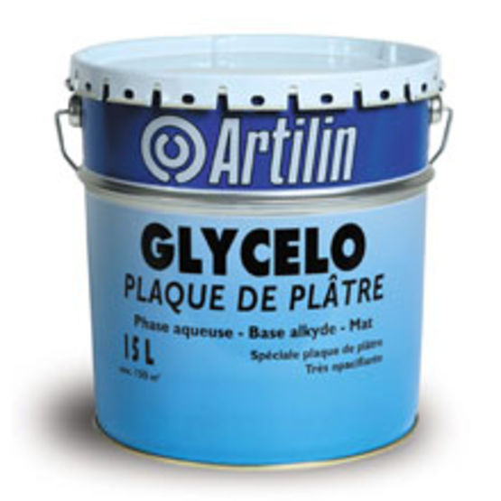 Peintures opacifiantes mates spéciales plaques de plâtre | Glycélo Mat/ Glycélo Velouté