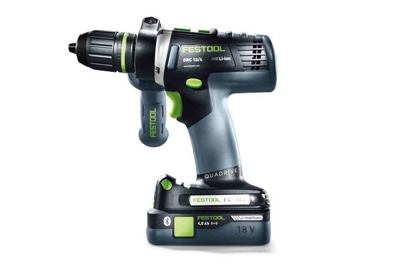 Perceuse-visseuse sans fil | QUADRIVE DRC 18/4 5,2/4,0 I-Plus - produit présenté par FESTOOL