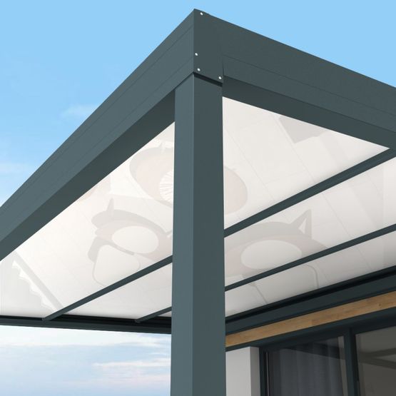  Pergola à toit rétractable Thermotop | Allure - ALSOL.FR