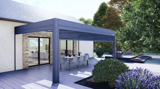  Pergola aluminium à toiture fixe | AMEXSO - AMEXSO