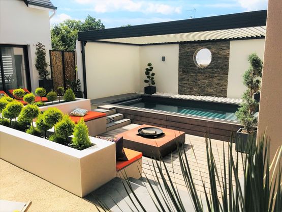 Pergola aluminium bioclimatique motorisée | WALLIS&amp;OUTDOOR - Série 414P - produit présenté par PROFILS SYSTÈMES