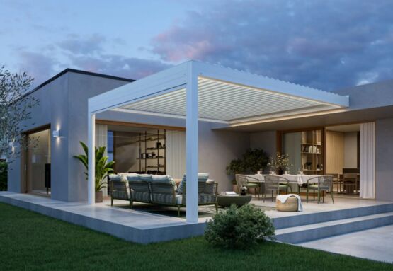 Pergola bioclimatique | Kedry Neos à lames orientables
