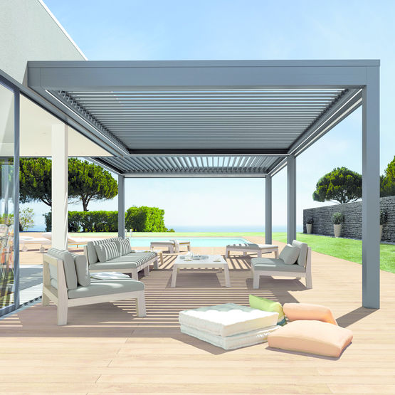 Pergola bioclimatique pour terrasses | PergoKlim