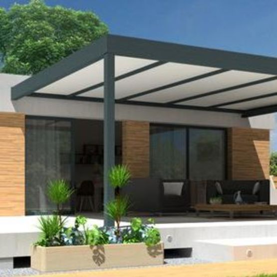 Pergola en aluminium pour agencements de terrasses | Architect Thermotop 