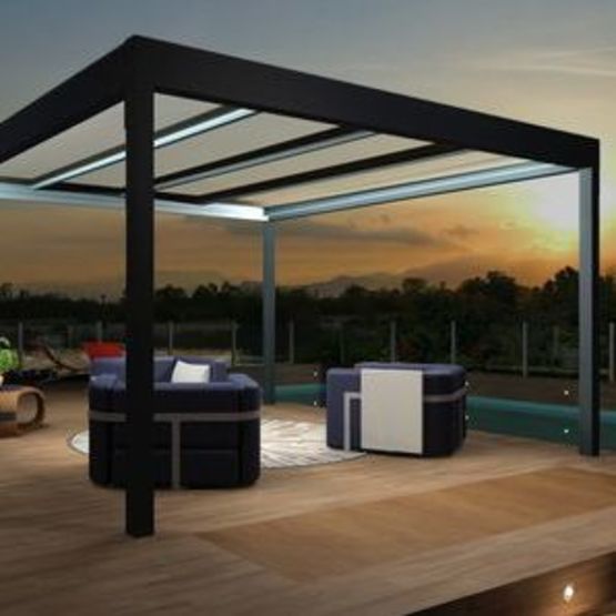 Pergola en aluminium pour agencements de terrasses | Architect Thermotop Autoportée 