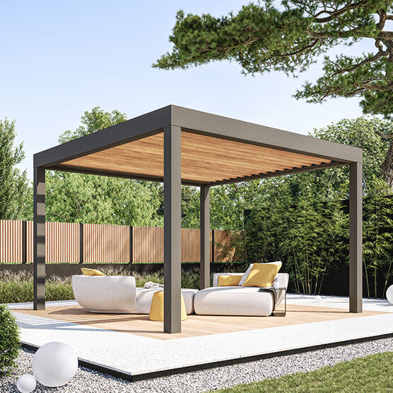 Pergola en aluminium sur-mesure | Lily - KOSTUM  MAISON CADIOU
