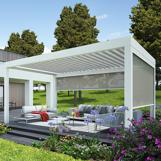 Pergola en aluminium sur-mesure | Lily - Pergolas