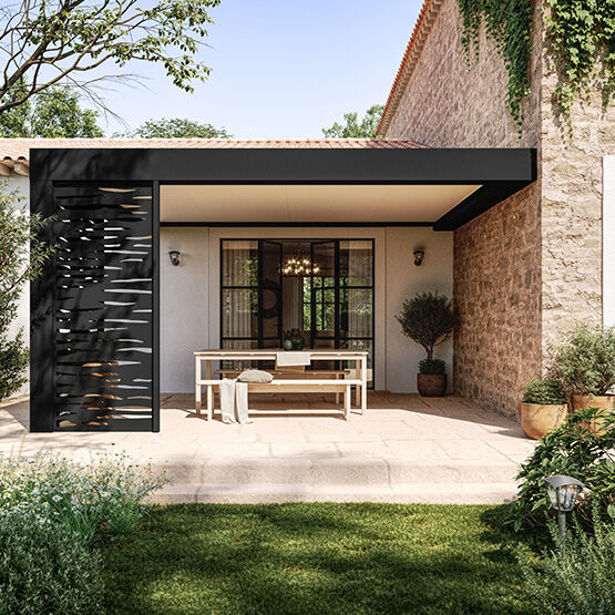 Pergola en aluminium sur-mesure | Poppy - KOSTUM  MAISON CADIOU