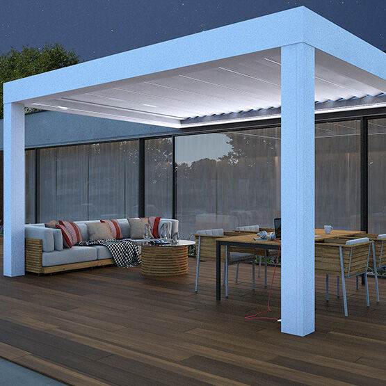 Pergola en aluminium sur-mesure | Poppy- produit présenté par KOSTUM  MAISON CADIOU
