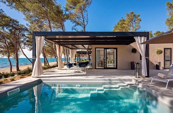  Pergolas pour protection contre le soleil et les intempéries | Solifix  - Pergolas