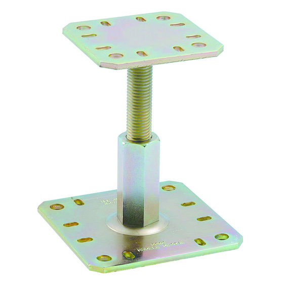 Supports De Plancher Pour Radiateur - Pieds Réglables En Acier 14-21 Cm Avec Vis D'Expansion Et Clés - 7