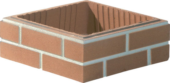  Pilier de portail aspect Brique |  WESER - Pilier et poteaux de clôtures