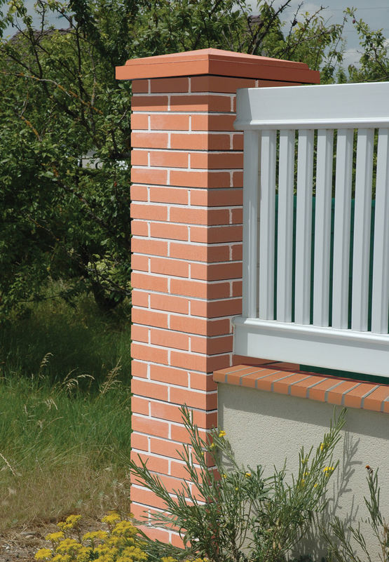  Pilier de portail aspect CARROUGES |  WESER - WESER