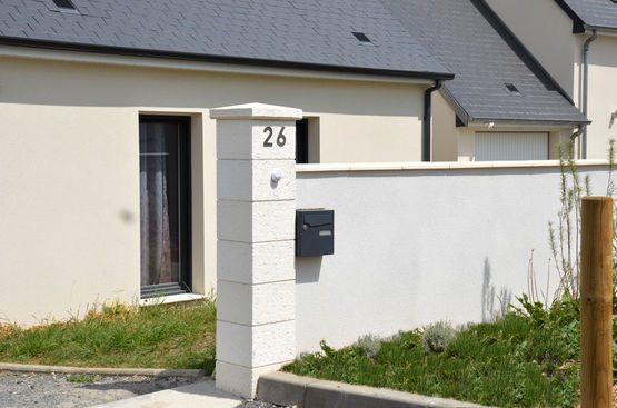 Pilier de portail |  CHAUMONT  - produit présenté par WESER