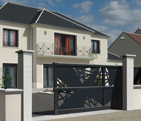 Pilier de portail |  PRISME - produit présenté par WESER