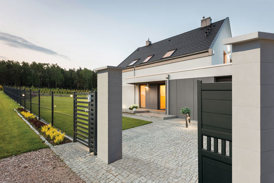  Pilier de portail | Steel&#039;In - Pilier et poteaux de clôtures