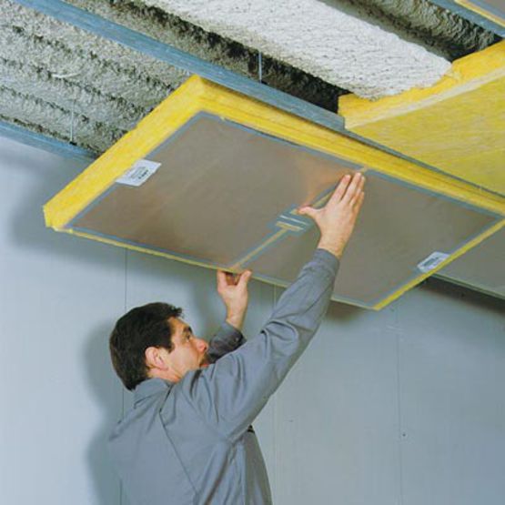 Plafond chauffant électrique rayonnant | Knauf Sigma