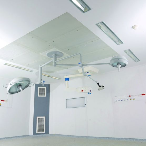 Plafond filtrant faible hauteur pour hygiène hospitalière | Biovax 3 Slim