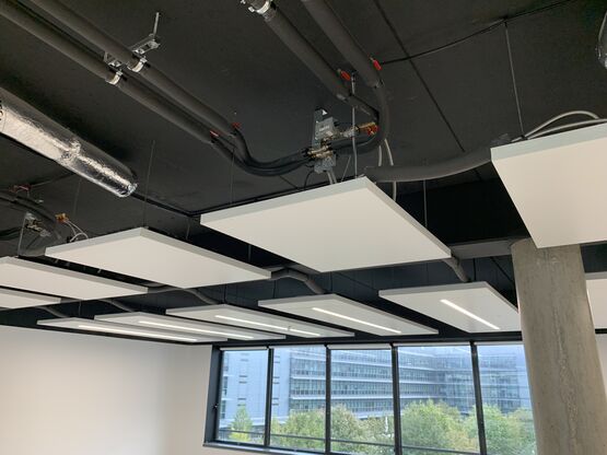 Plafond métallique activé - produit présenté par ECHAME